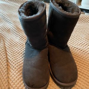 Grey Ugg boots size 8!